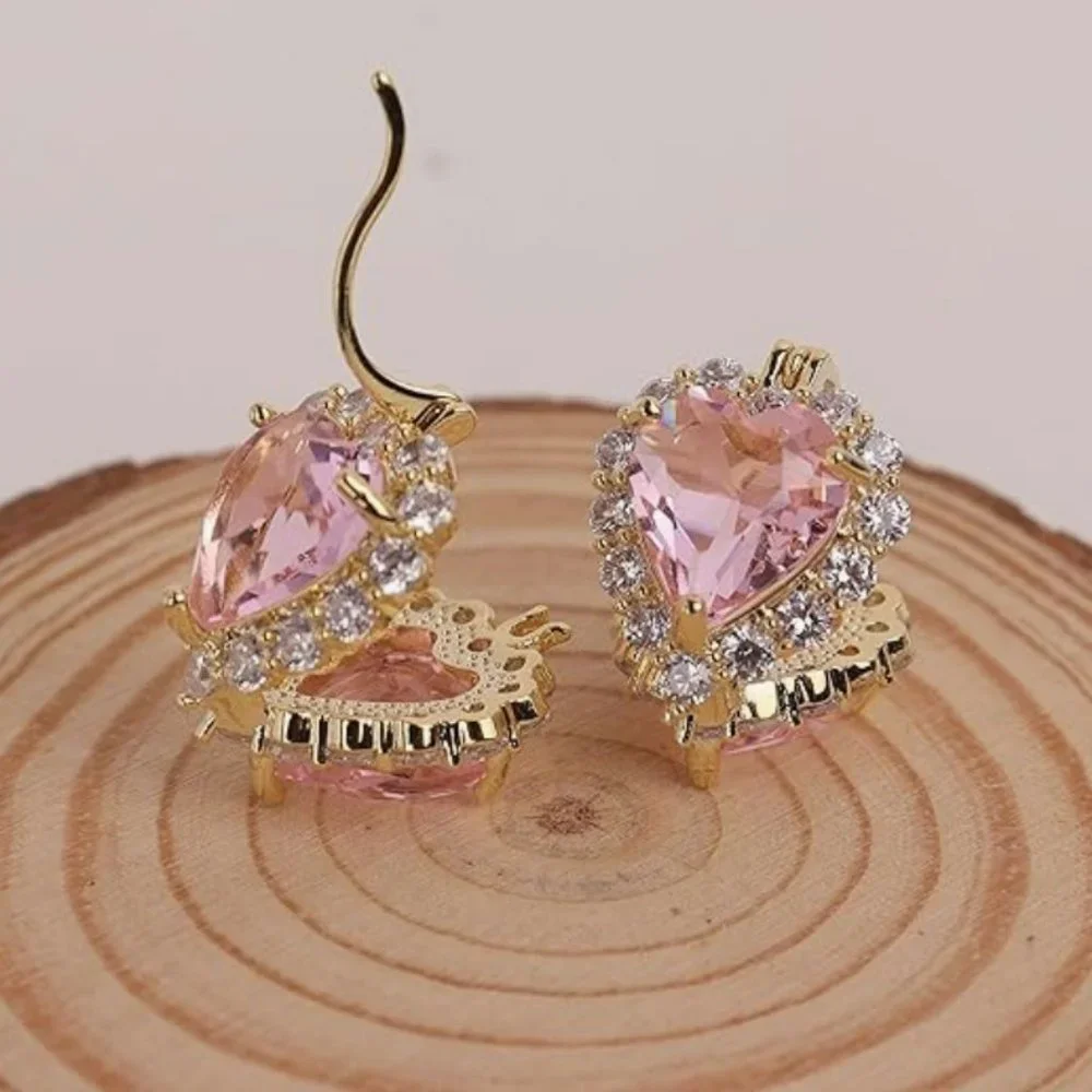 N/A heart rhinestone